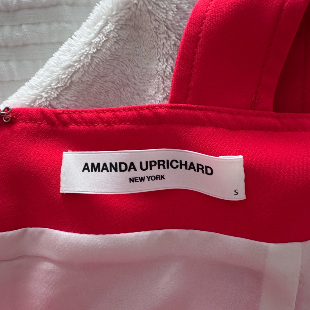 Amanda Uprichard Vibrant Red Mini Dress - Picture 2 of 2